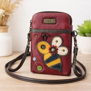 Chala Crossbody Bumble Honey Bee Adjustable Detachable Strap Bag Charm